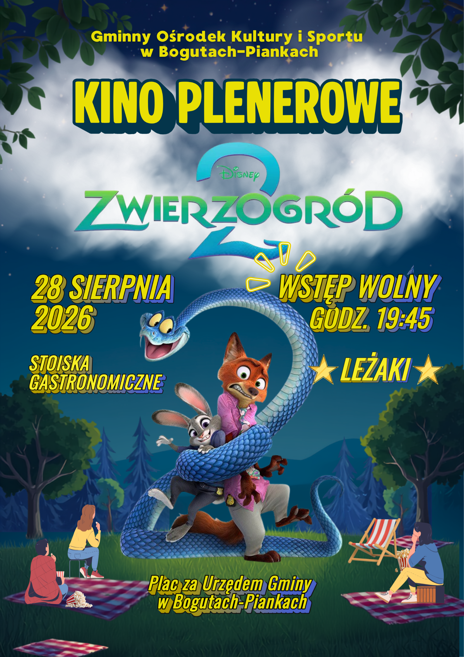 Plakat Zwierzogrod 2