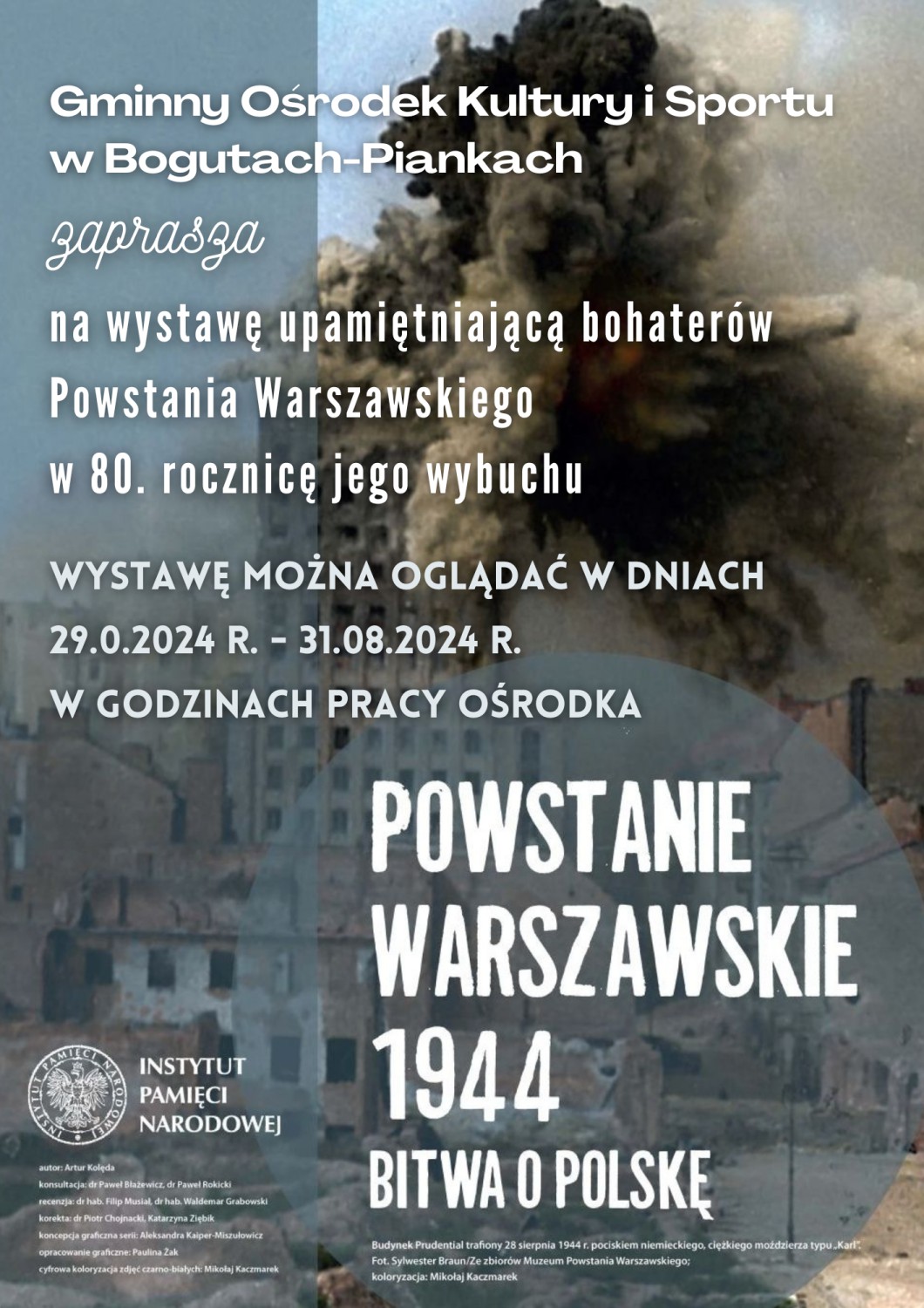 Wystawa Powstanie Warszawskie 