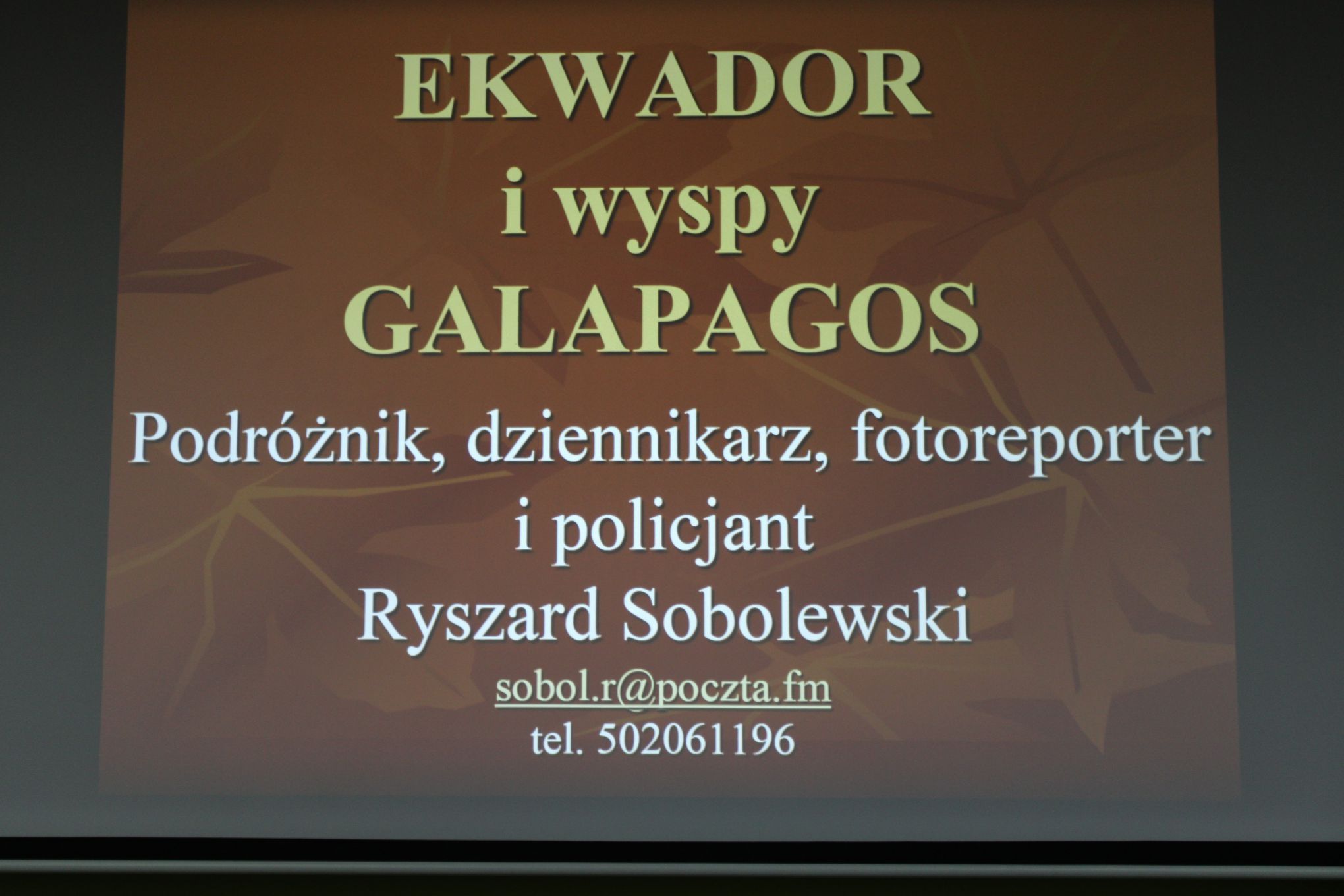 Ekwador i Wyspy Galapagos