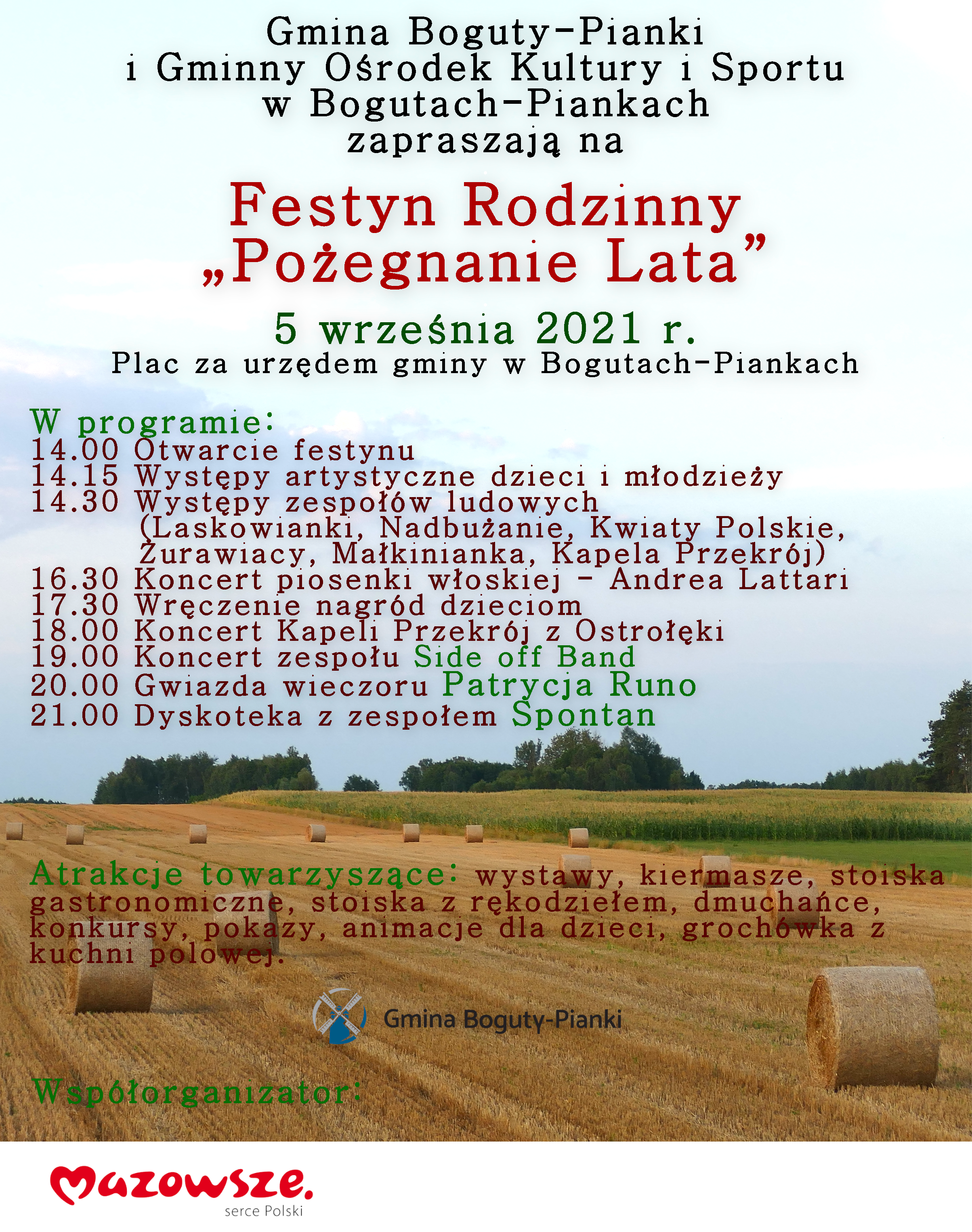 Festyn Rodzinny "Pożegnanie Lata"