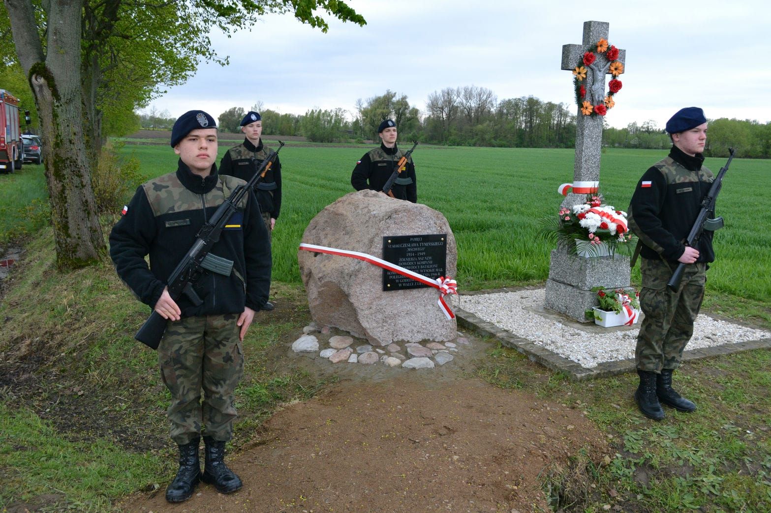 Odsłonięcie tablicy pamiątkowej 21.04.2024 r.