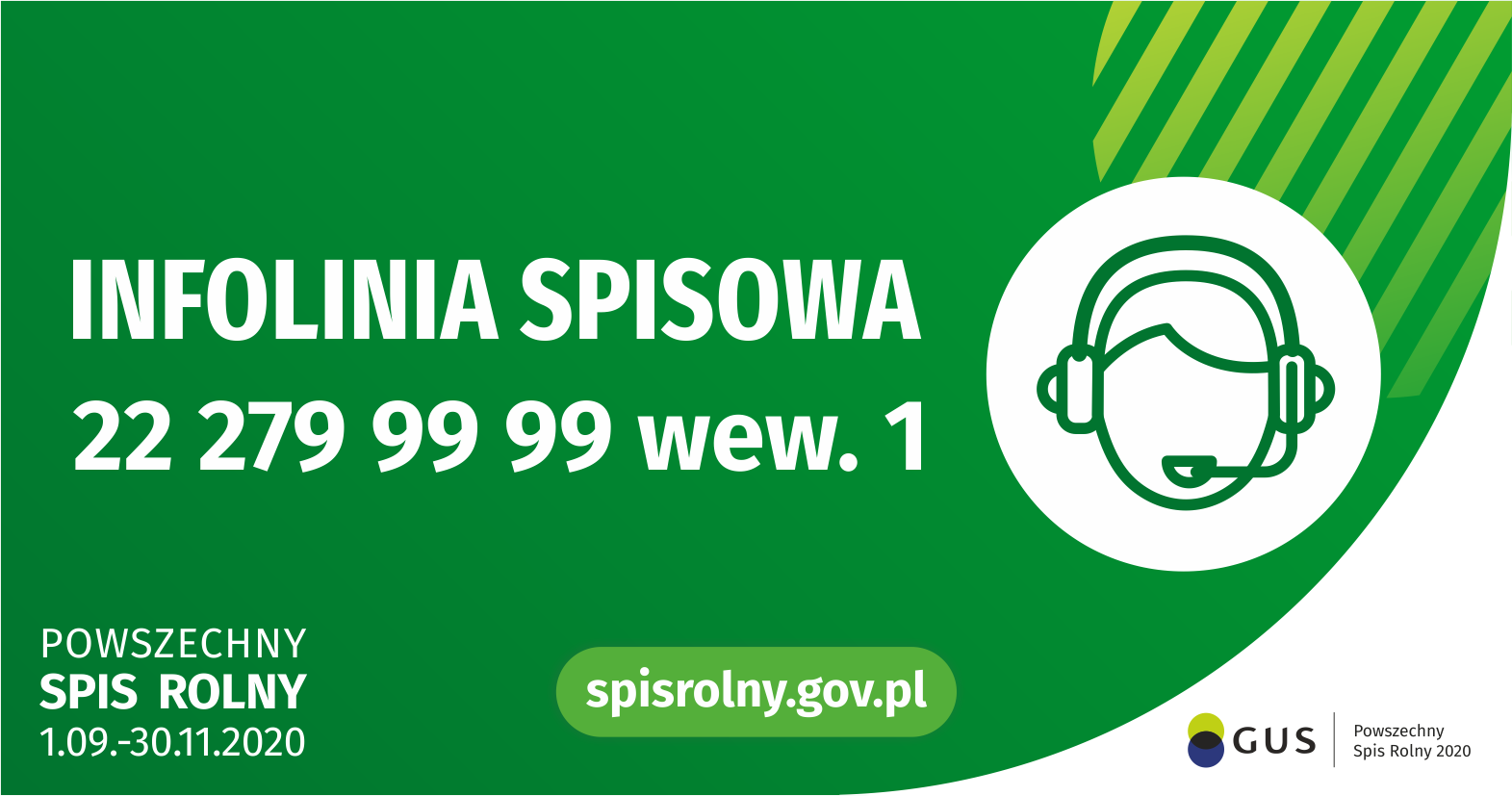 Chcesz zapytać o spis rolny? Zadzwoń