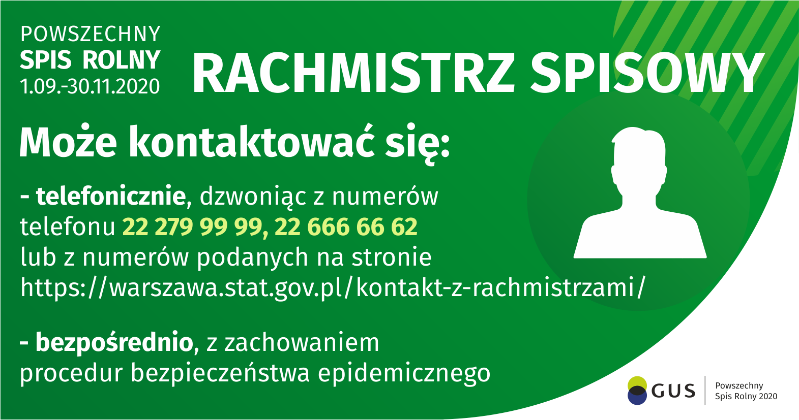 Spis rolny – częściowo przywrócono wywiady bezpośrednie !!!